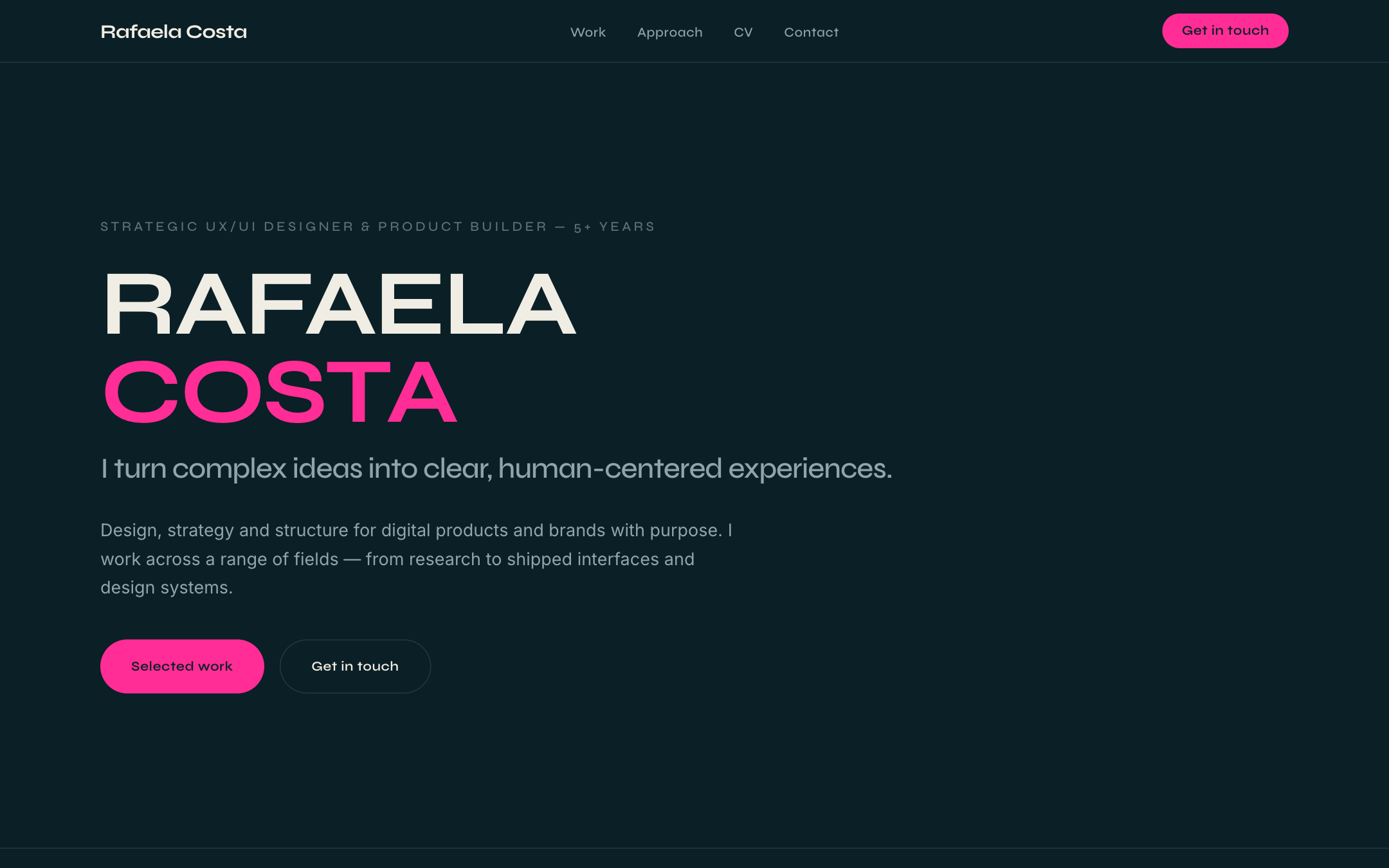Rafaela Costa Portfolio